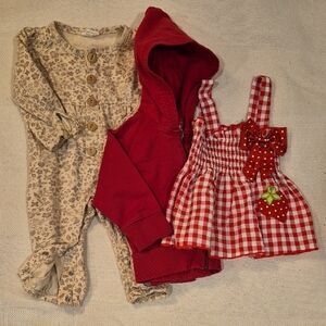 Bundle Of Girls Clothing Size 9-12 Months